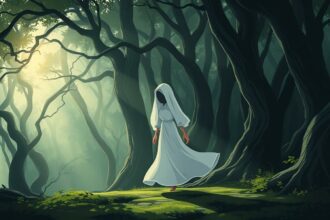 Die Frau in Weiss