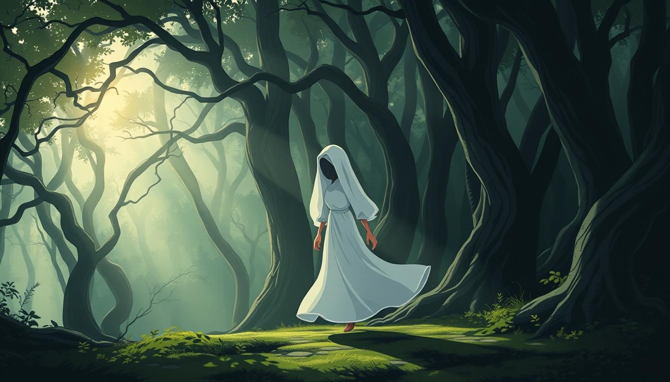 Die Frau in Weiss
