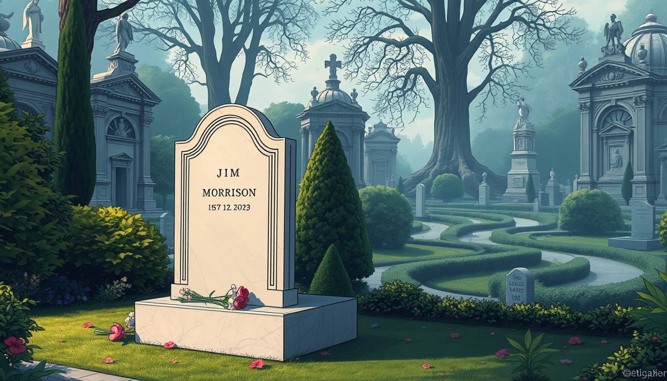 Jim Morrison Grabstätte