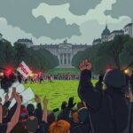 Rosenheim Park Demonstrationen