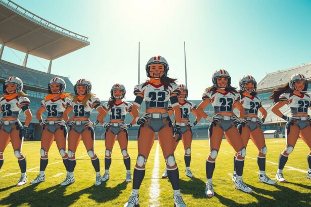 american football women
