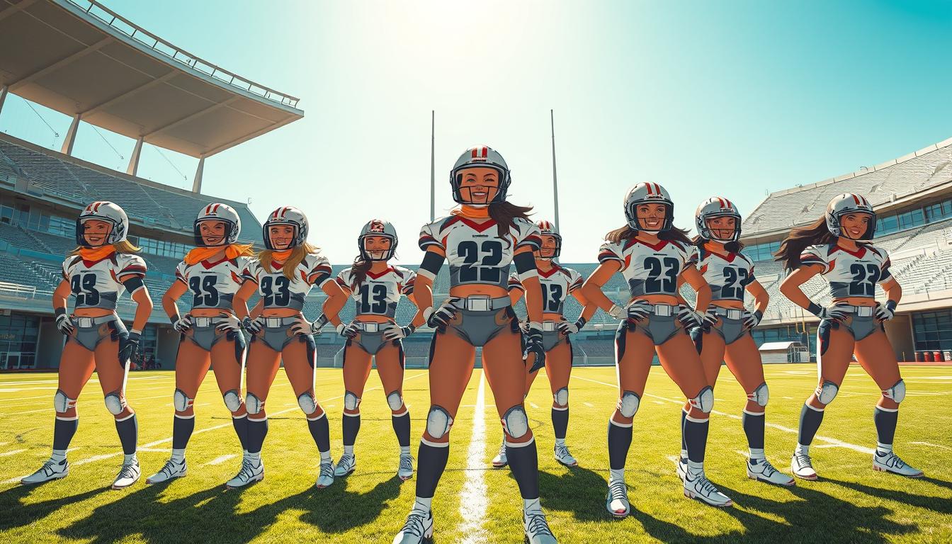 american football women