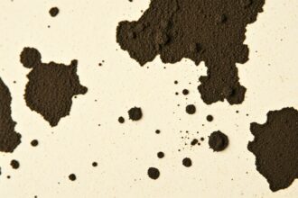 schwarze Stockflecken