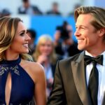 Ines de Ramon und Brad Pitt bei den Filmfestspielen in Venedig