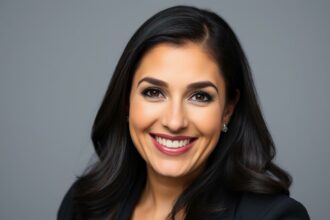 Nadja Abd el Farrag lächelnd bei einem ihrer letzten öffentlichen Auftritte