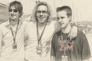 Thomas Gottschalk das sind seine Söhne Tristan und Roman