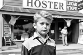 Bill Clinton als junger Mann in Hope, Arkansas