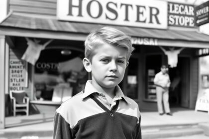Bill Clinton als junger Mann in Hope, Arkansas