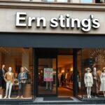 Ernsting's family Filiale mit moderner Fassade und Logo
