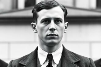 Franz Josef Strauß in jungen Jahren