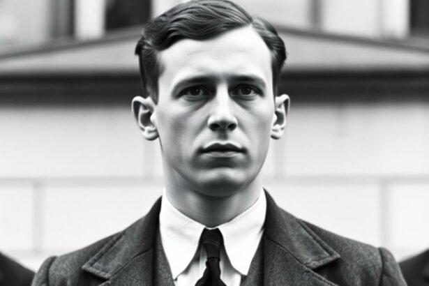 Franz Josef Strauß in jungen Jahren