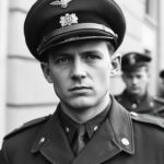 Helmut Schmidt in jungen Jahren während seiner Zeit als Offizier im Zweiten Weltkrieg