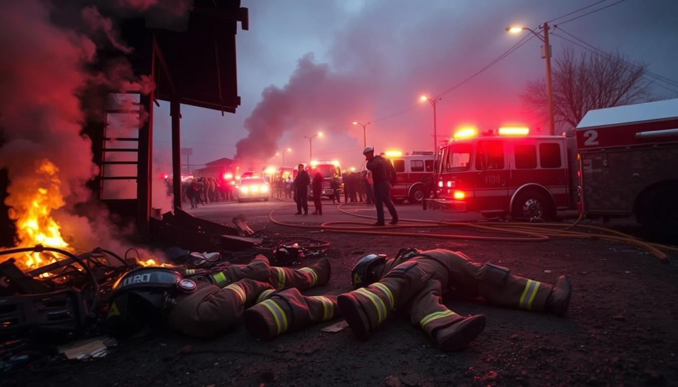 Idaho Schüsse auf Feuerwehrleute