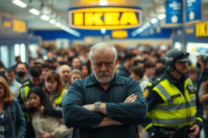 Ikea Mitarbeiter dreht durch
