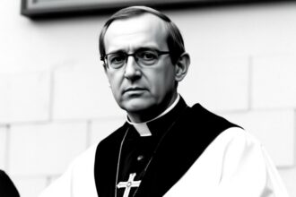 Jorge Mario Bergoglio als junger Priester in Argentinien
