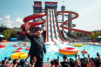 Kim Jong Un Spassbad