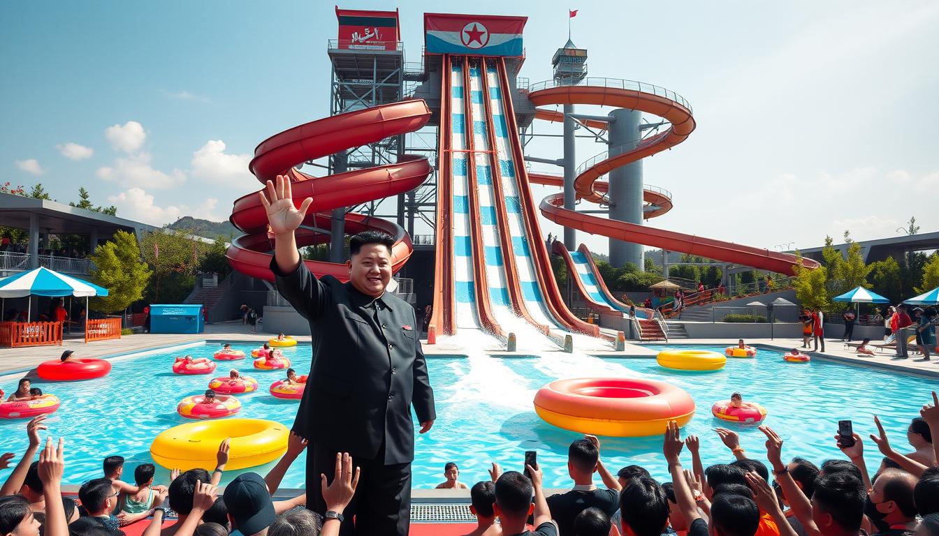 Kim Jong Un Spassbad