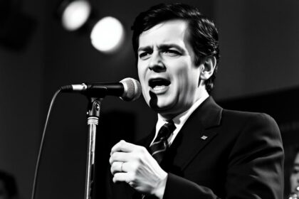 Manfred Krug bei einem Jazz-Konzert in Ost-Berlin, 1964