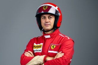 Michael Schumacher bei der Verleihung des Silbernen Lorbeerblattes