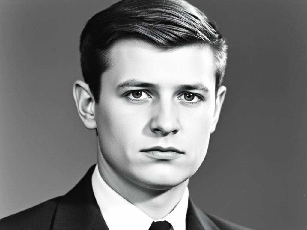Michail Gorbatschow als junger Mann in den 1950er Jahren