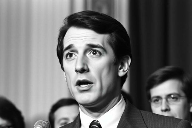 Oskar Lafontaine als junger Politiker in den 1970er Jahren