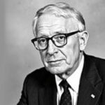 Porträtfotografie des Schriftstellers Erich Kästner aus dem Jahr 1964