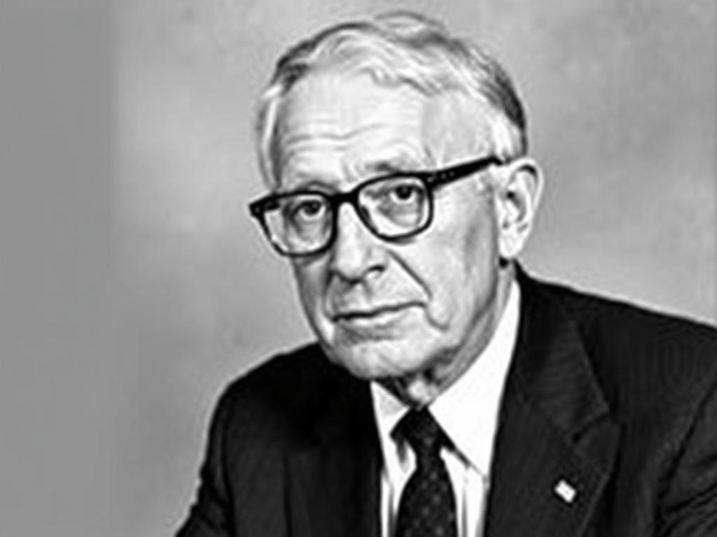 Porträtfotografie des Schriftstellers Erich Kästner aus dem Jahr 1964