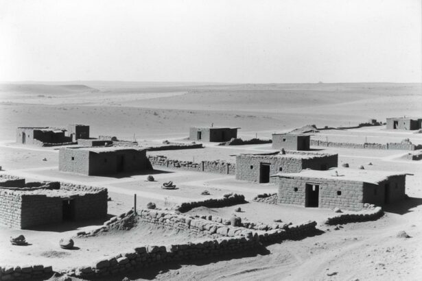 Saddam Husseins Geburtsort in der Nähe von Tikrit, Irak