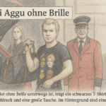 Ohne seine auffällige Skibrille zeigt sich der Berliner Rapper mit einem völlig neuen Look