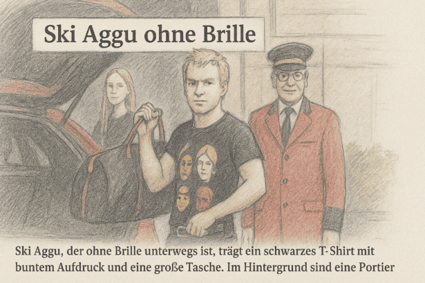 Ohne seine auffällige Skibrille zeigt sich der Berliner Rapper mit einem völlig neuen Look