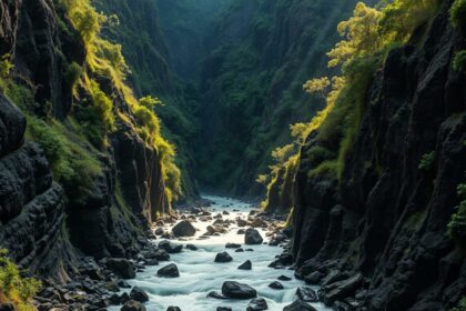 Touristin tot in Vulkanschlucht