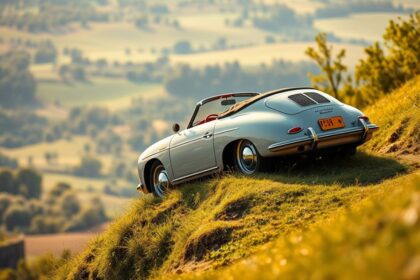 Unfall bei Oldtimer-Rallye
