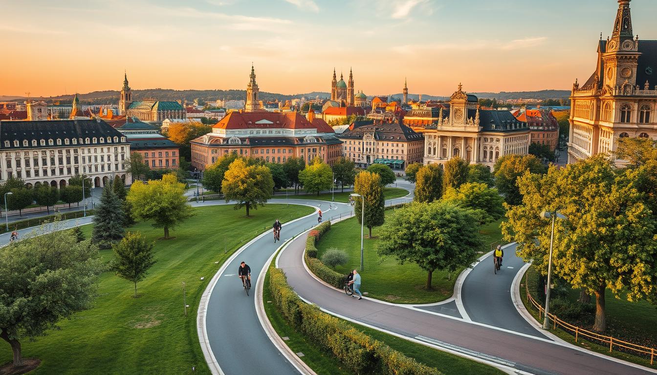 Fahrradtouren München Stadtlandschaft