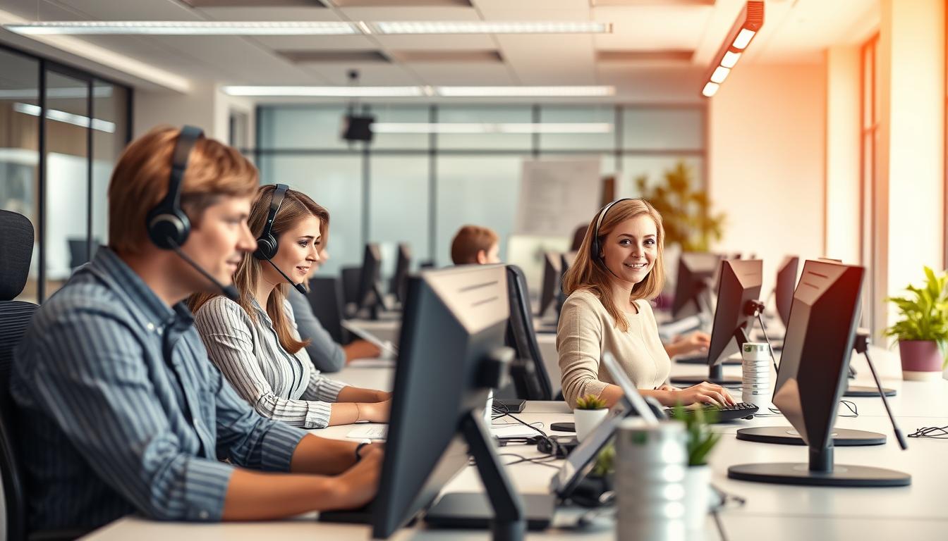 professionelles Call Center Familienunternehmen