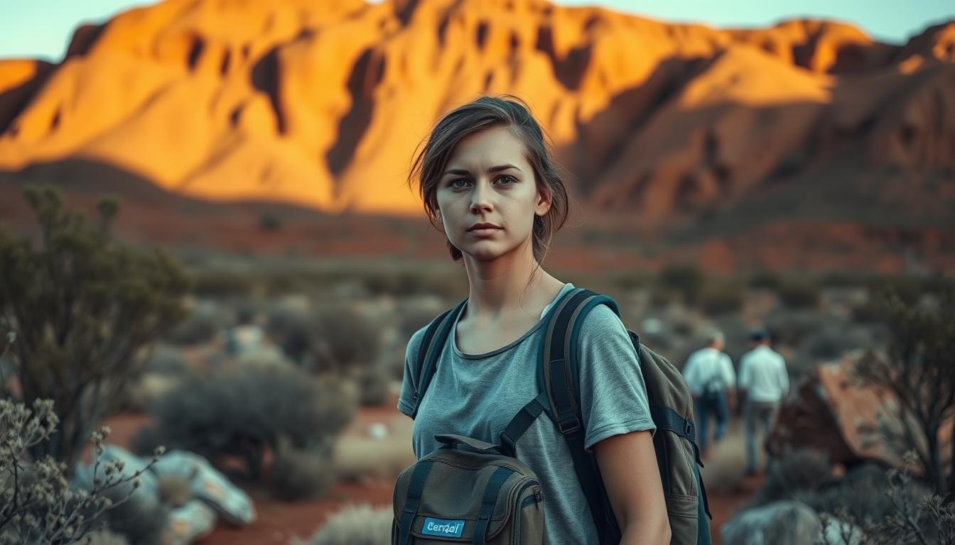 Backpackerin verschwunden