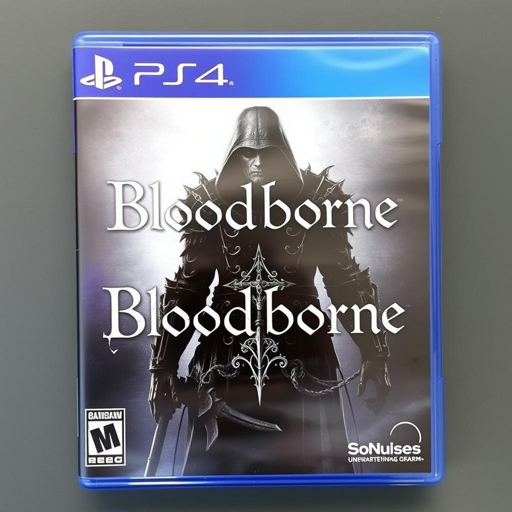 Bloodborne Cover für PlayStation 4 Gaming für alle Herausforderungssuchende Bloodborne Cover für PlayStation 4 Gaming für alle Herausforderungssuchende