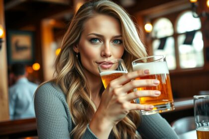 Candice Swanepoel liebt kaltes deutsches Bier