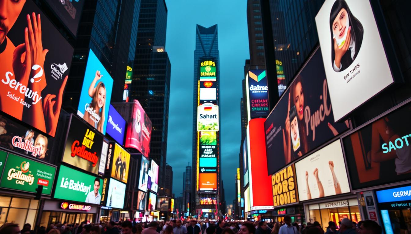 Firma aus Neu Wulmstorf wirbt am Times Square