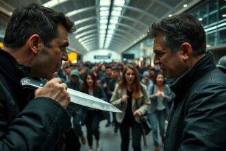 Flughafen Frankfurt Messer Attacke