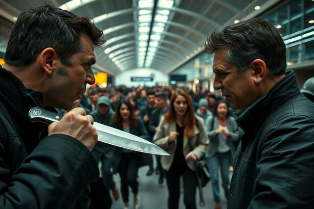 Flughafen Frankfurt Messer Attacke