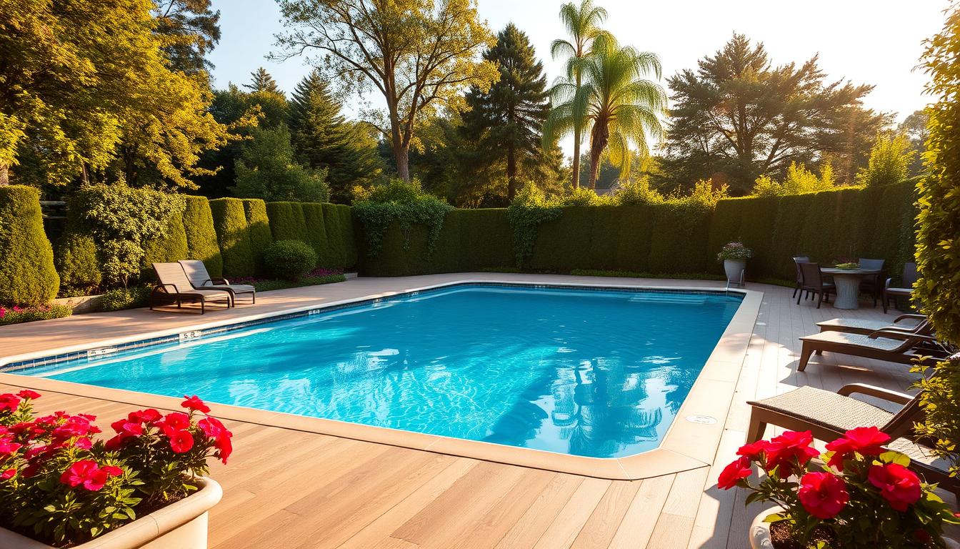 Freibad im Garten