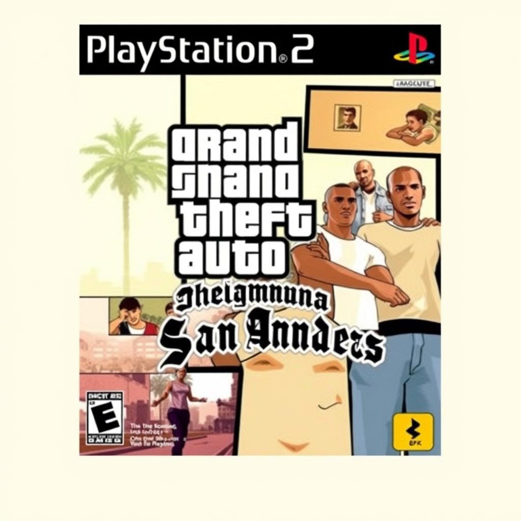 Grand Theft Auto: San Andreas Cover für PlayStation 2 Gaming für alle Abenteurer Grand Theft Auto: San Andreas Cover für PlayStation 2 Gaming für alle Abenteurer