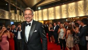 Heinz Hoenig zurück auf dem Film-Parkett Emmy Party Fast so wie früher