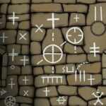 Historische Darstellung von Gaunerzeichen aus dem Mittelalter