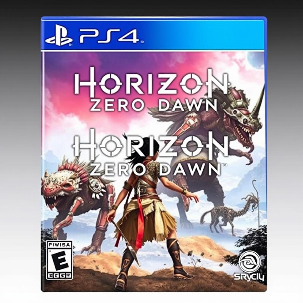 Horizon Zero Dawn Cover für PlayStation 4 Gaming für alle Open-World-Fans Horizon Zero Dawn Cover für PlayStation 4 Gaming für alle Open-World-Fans