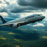 Lufthansa-Jumbo Notruf