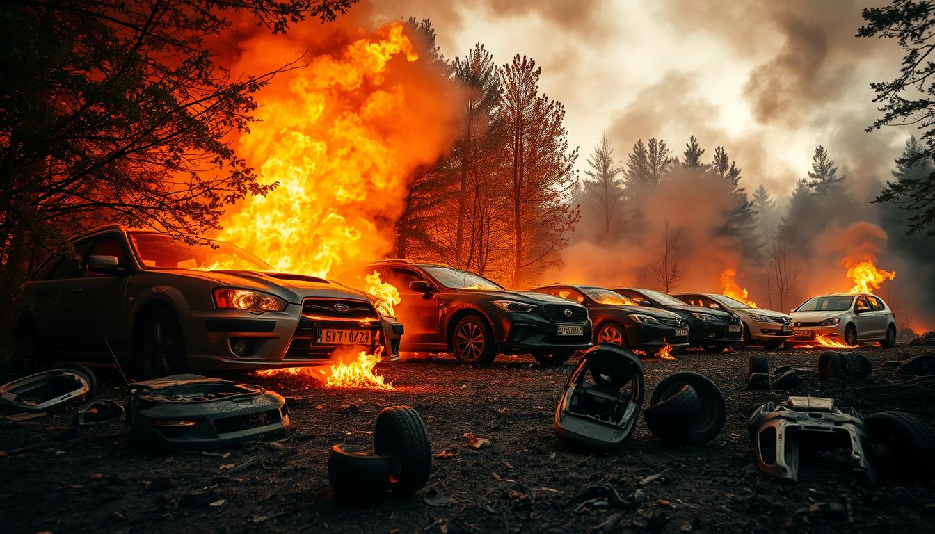 Märchenwald-Feuer