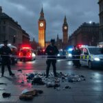 Messer-Angriff London