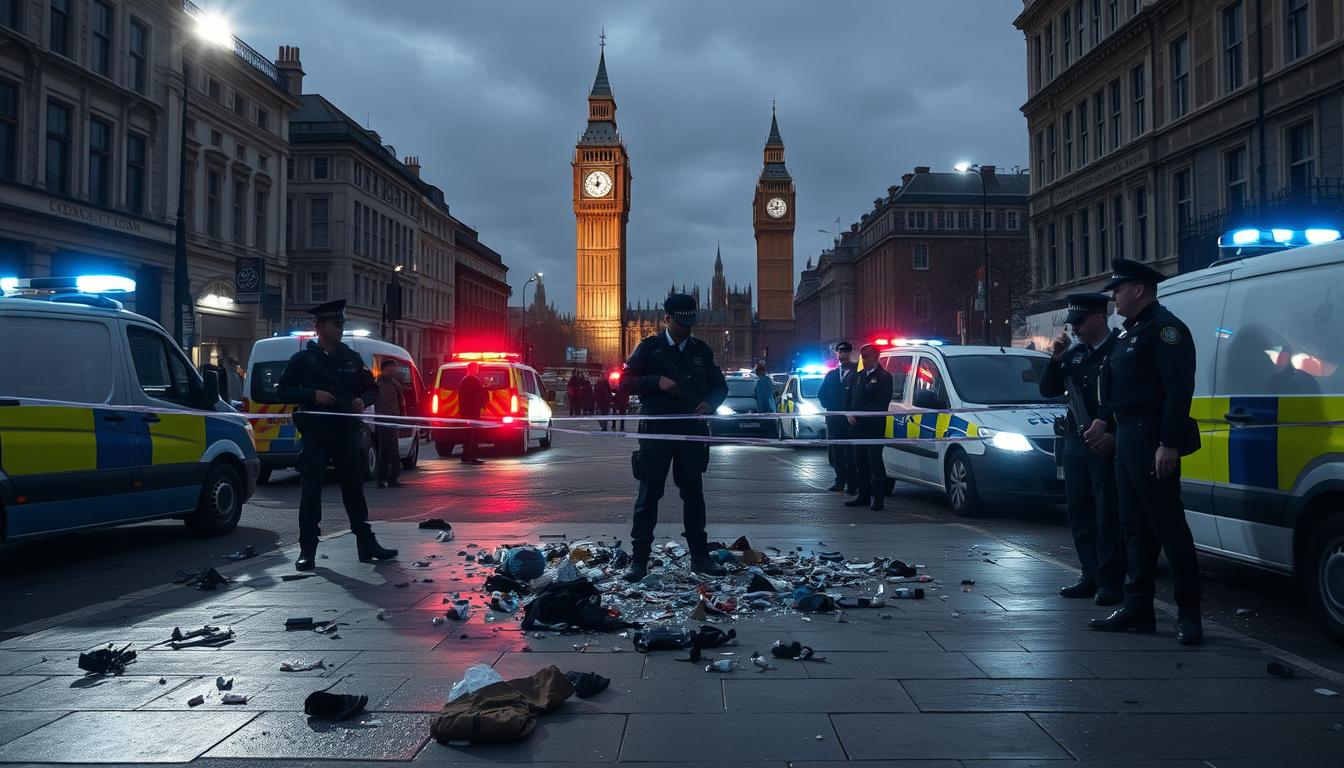 Messer-Angriff London