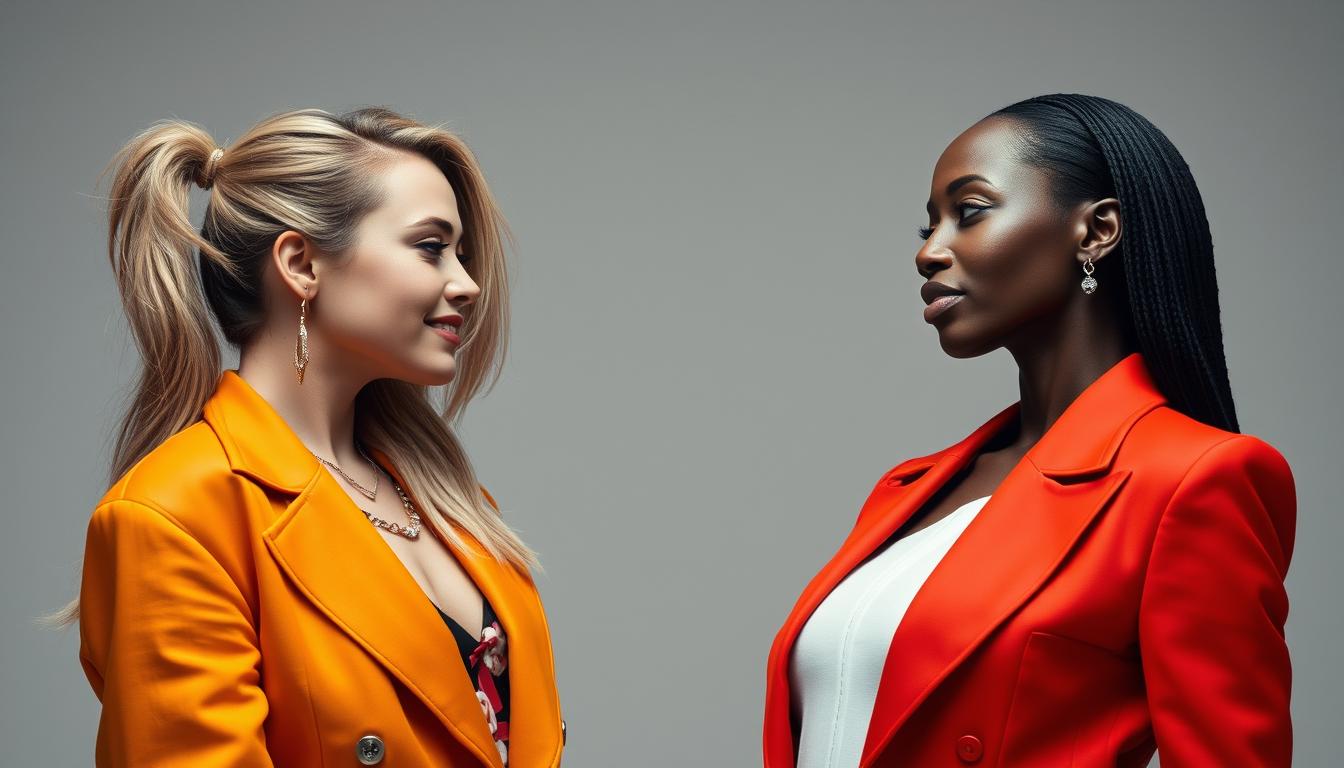 Miley Cyrus und Naomi Campbell